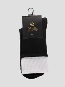 Мужские спортивные носки Oemen, PM351, ЧЕРНЫЕ